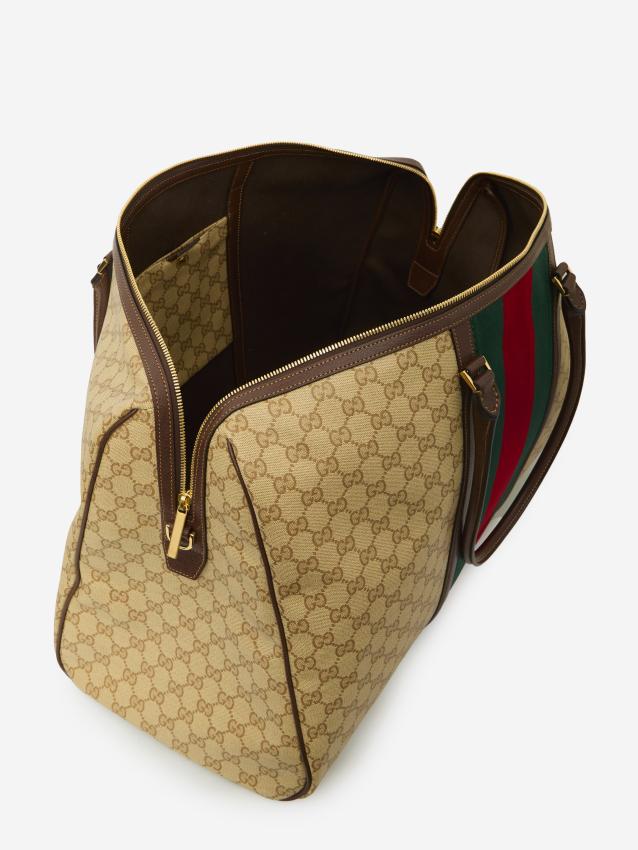 GUCCI - Borsone medio GG con nastro Web