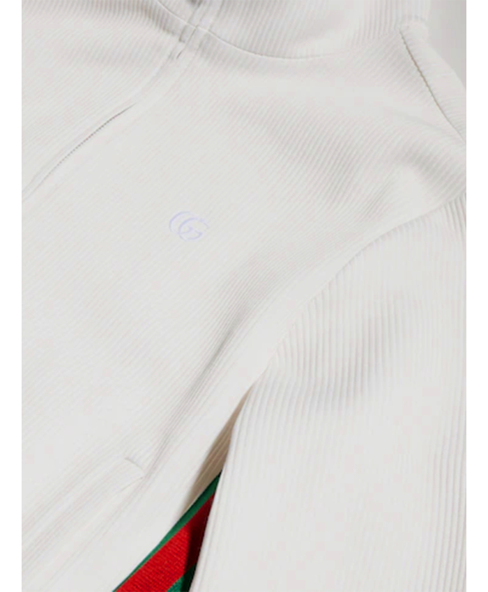 GUCCI - Felpa con zip a coste