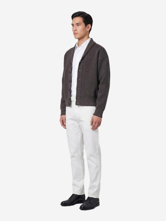 JACQUEMUS - Cardigan Pelota in lana e cashmere