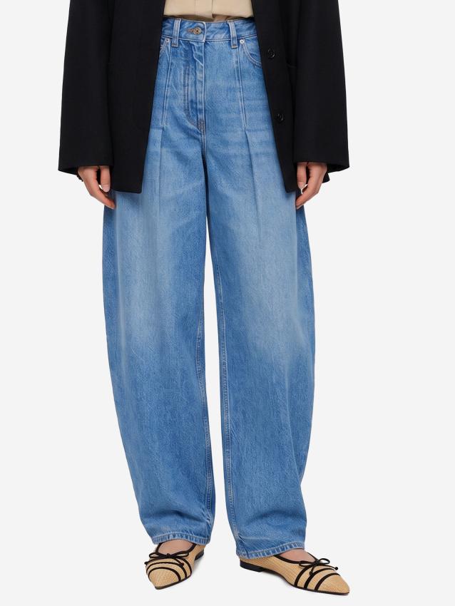 JACQUEMUS - High-waist barrel-leg jeans