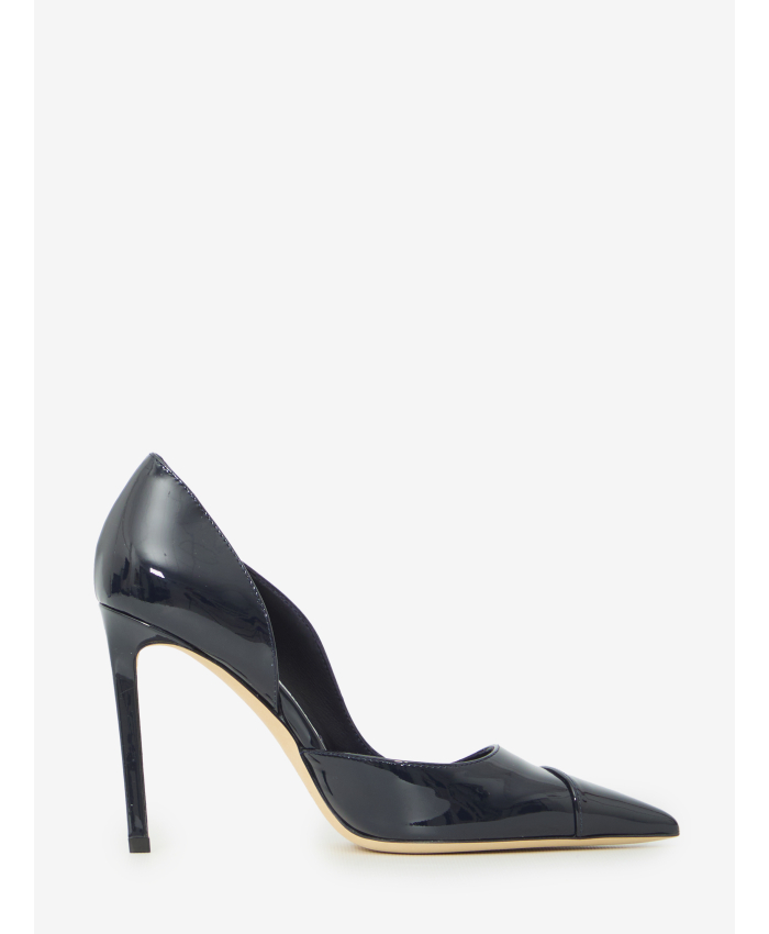 JIMMY CHOO - Décolleté Brigitte 100 blu marine
