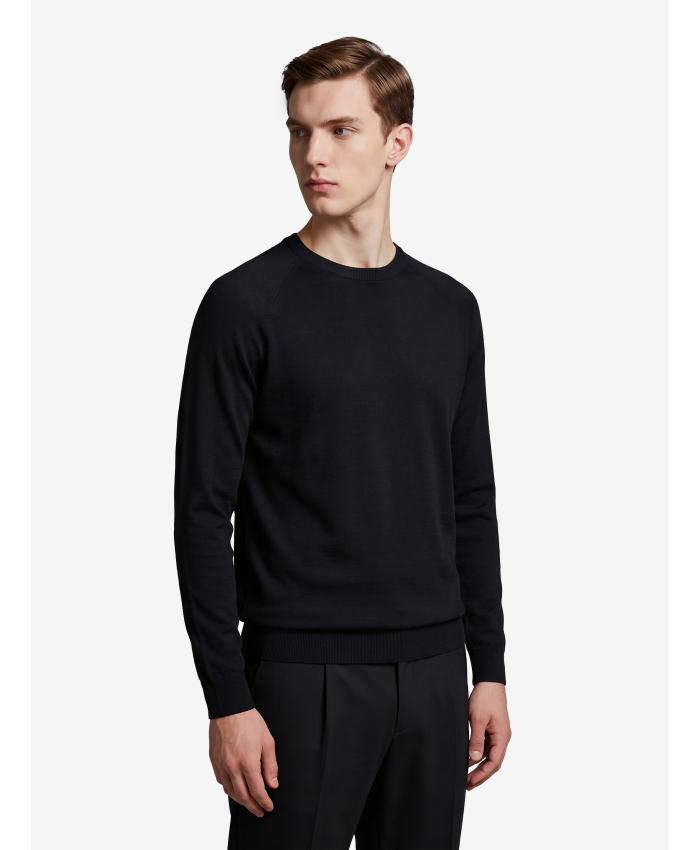 JOHN SMEDLEY - Black Lundy sweater