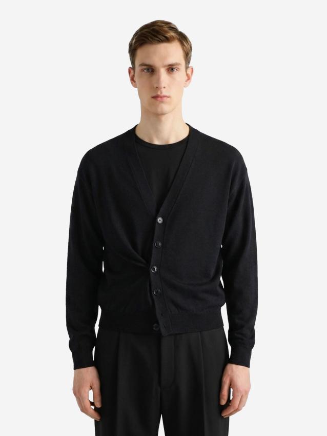 LEMAIRE - Cardigan Twisted Shitake