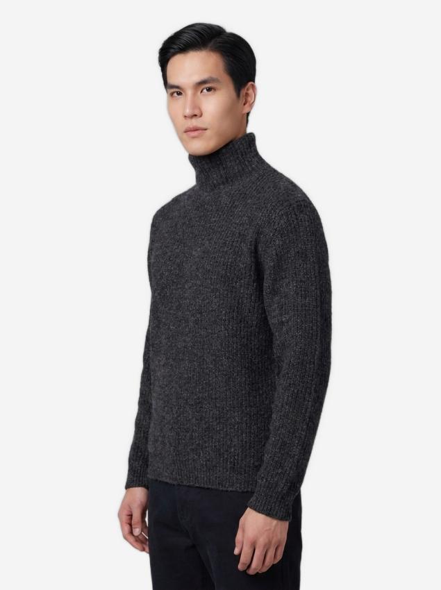 LEMAIRE - Maglione collo alto nero