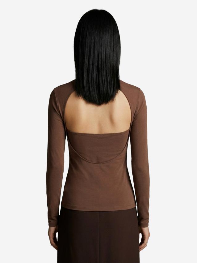 LEMAIRE - Top Ballerina con foulard
