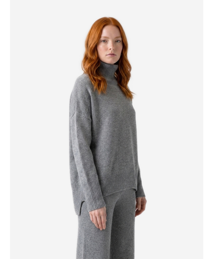 LISA YANG - Dove grey Heidi sweater