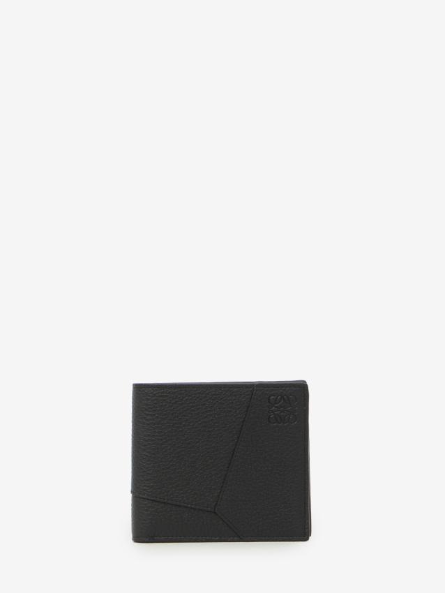 LOEWE - Black Puzzle Edge bifold wallet