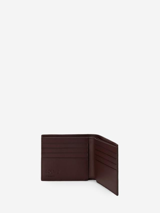 LOEWE - Portafoglio bifold Puzzle cioccolato