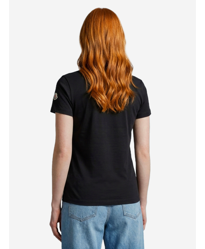 MONCLER - T-shirt in jersey di cotone