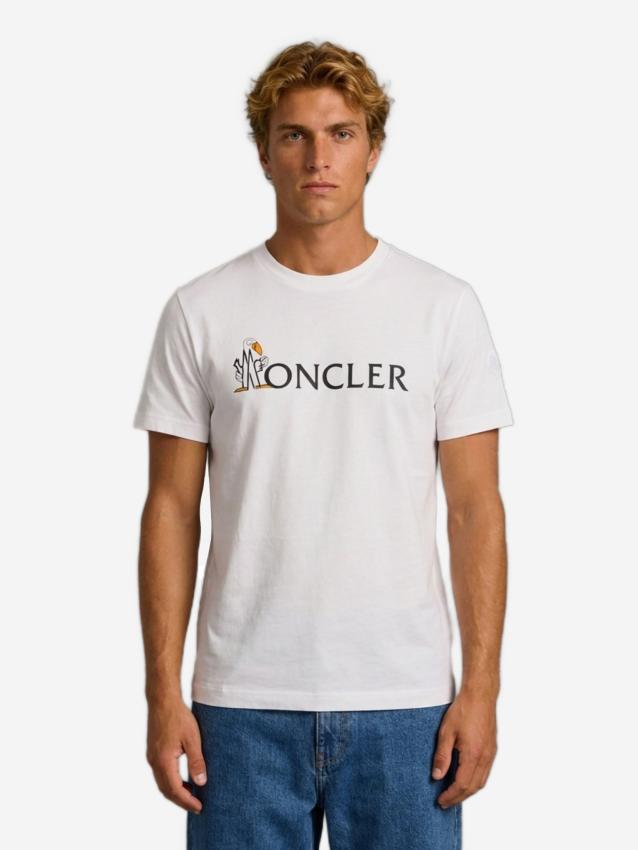MONCLER - Mon Duck cotton T-shirt