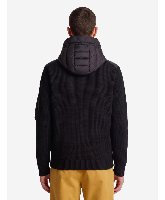 MONCLER - Cardigan imbottito con zip