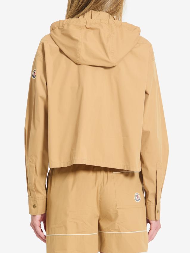 MONCLER - Camicia in misto cotone