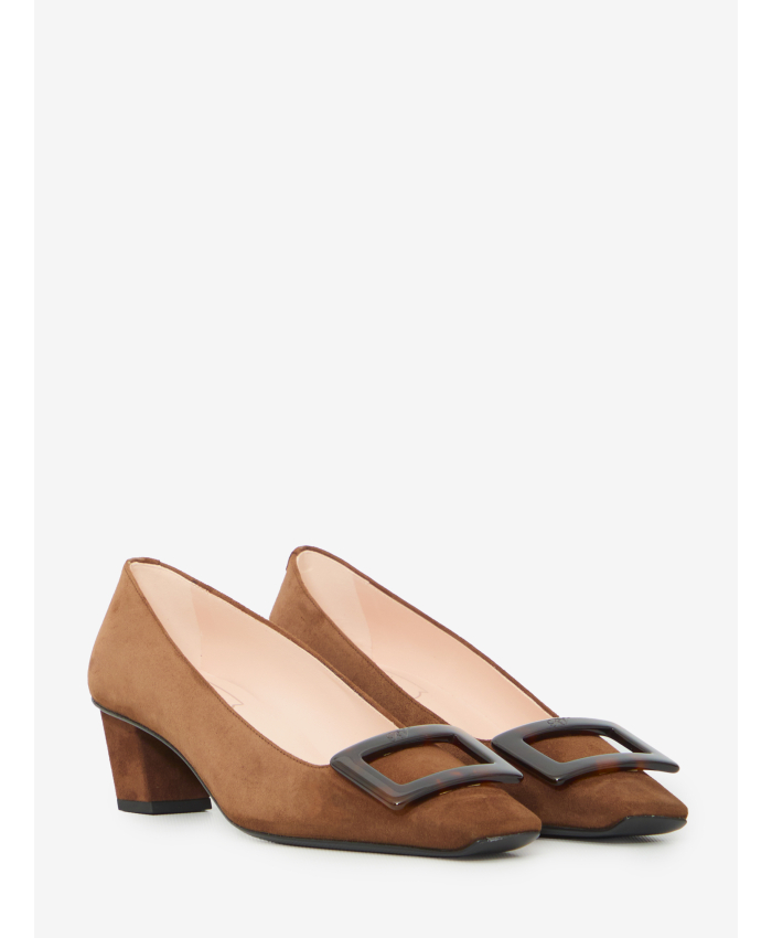 ROGER VIVIER - Belle Vivier pumps in suede