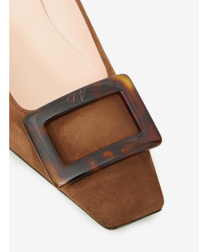 ROGER VIVIER - Belle Vivier pumps in suede