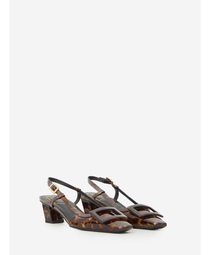 ROGER VIVIER - Décolleté slingback Belle Vivier Turtle