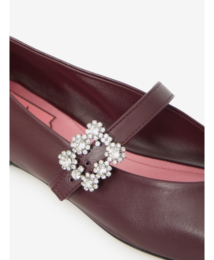 ROGER VIVIER - Ballerine con cinturino Efflorescence