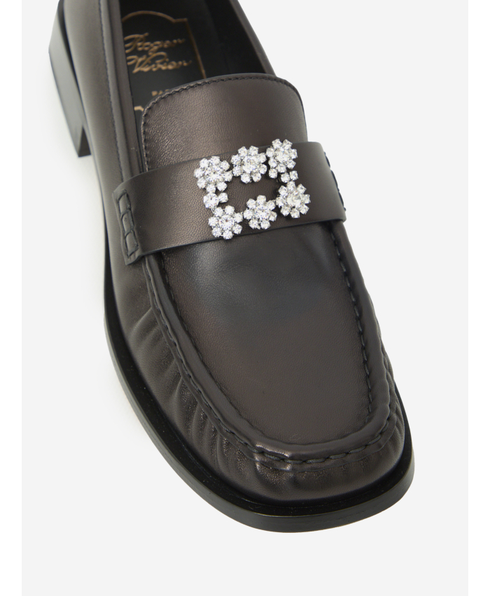 ROGER VIVIER - Mocassini Viv' Rangers in pelle