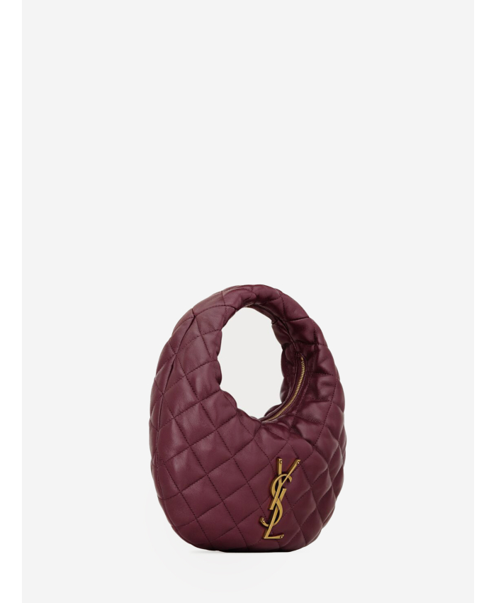 SAINT LAURENT - Borsa Icarino Rouge Cabernet