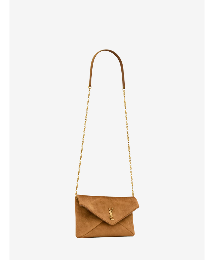 SAINT LAURENT - Pochette con catena piccola Cassandre