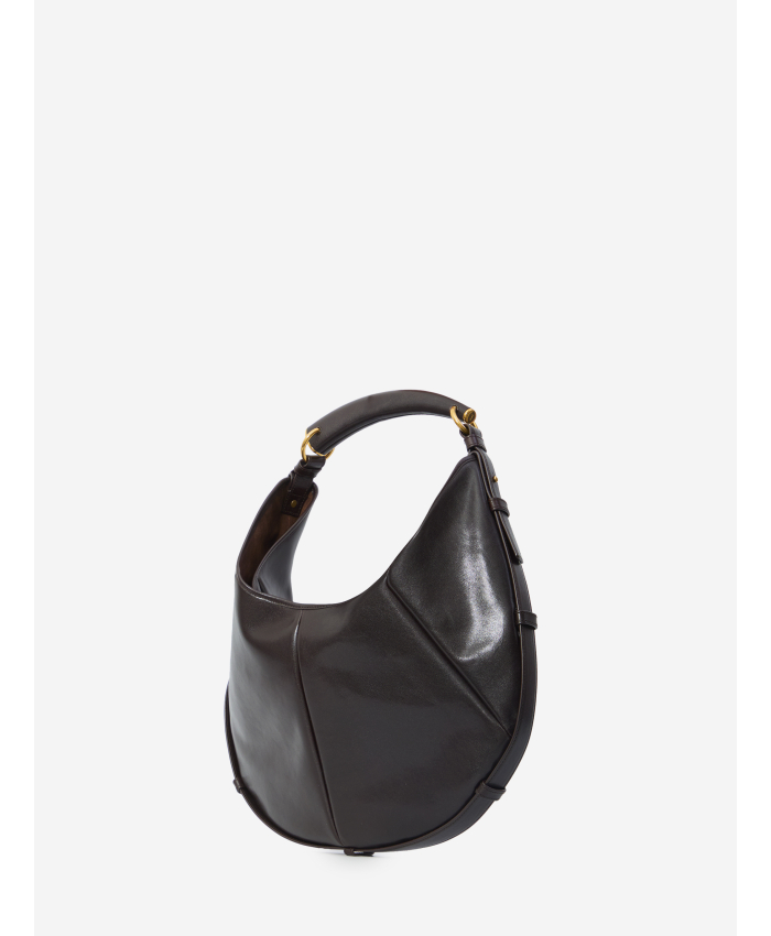 SAINT LAURENT - Borsa Mombasa media marrone