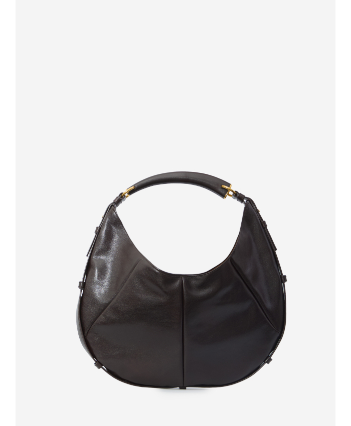 SAINT LAURENT - Borsa Mombasa media marrone