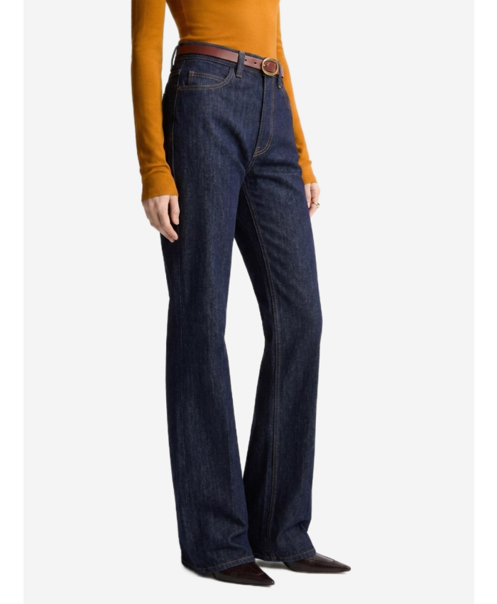 SAINT LAURENT - Jeans anni '70 Dark Night Blue