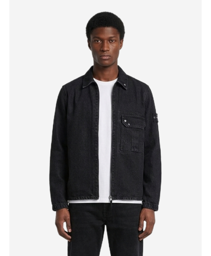 STONE ISLAND - Overshirt Black Denim