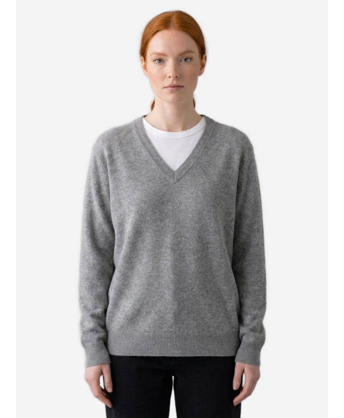 THE ROW - Maglione Phora grigio talpa