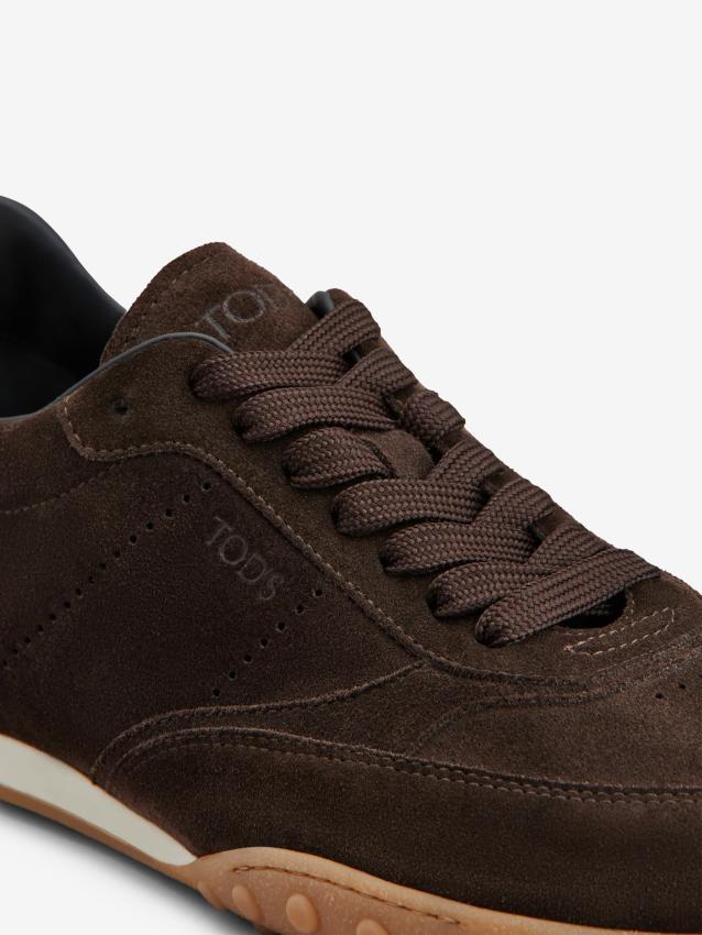 TOD'S - Sneakers in pelle scamosciata