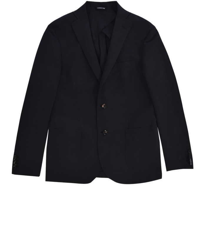 TONELLO - Giacca Monopetto Grigio Piombo