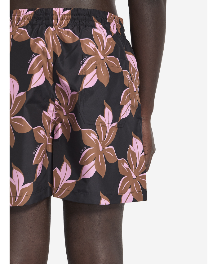GUCCI - Costume da bagno stampa infinity