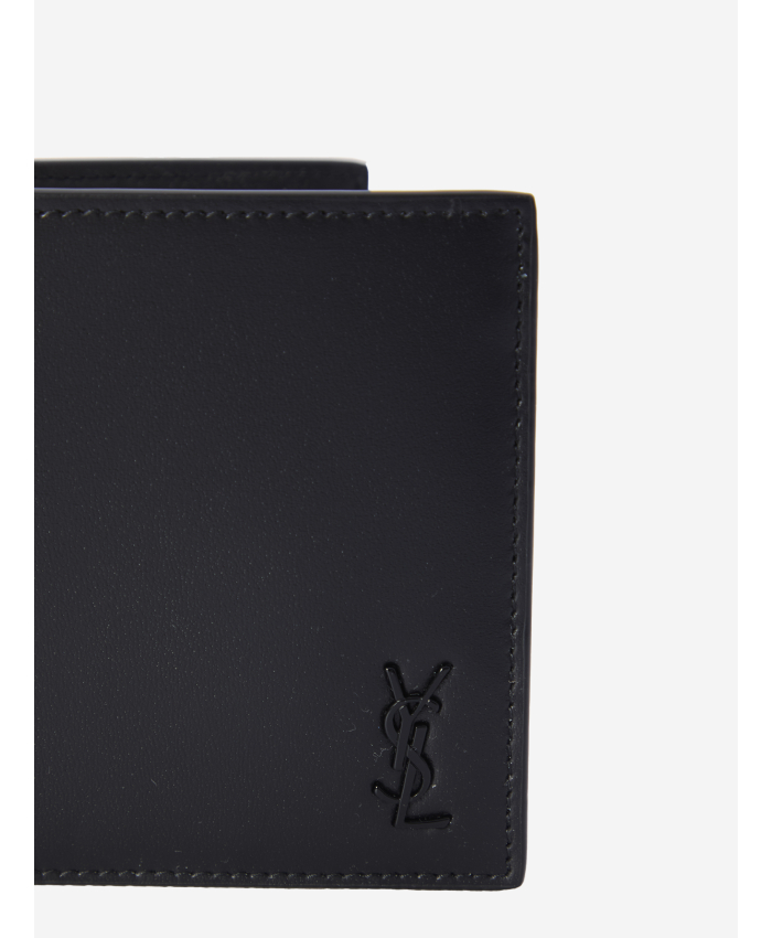 SAINT LAURENT - Portafoglio Tiny Cassandre East/West