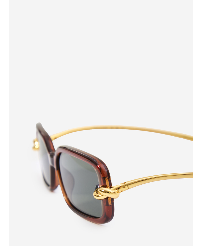 BOTTEGA VENETA - Occhiali da sole rettangolari Knot