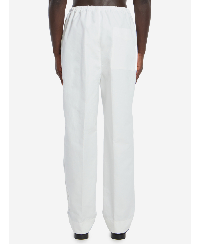 BOTTEGA VENETA - Pantaloni in tela di cotone compatto