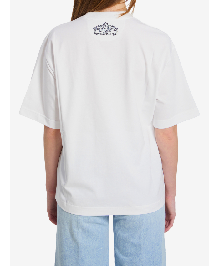 BOTTEGA VENETA - T-shirt in jersey di cotone