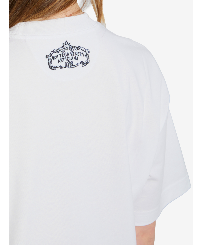 BOTTEGA VENETA - T-shirt in jersey di cotone