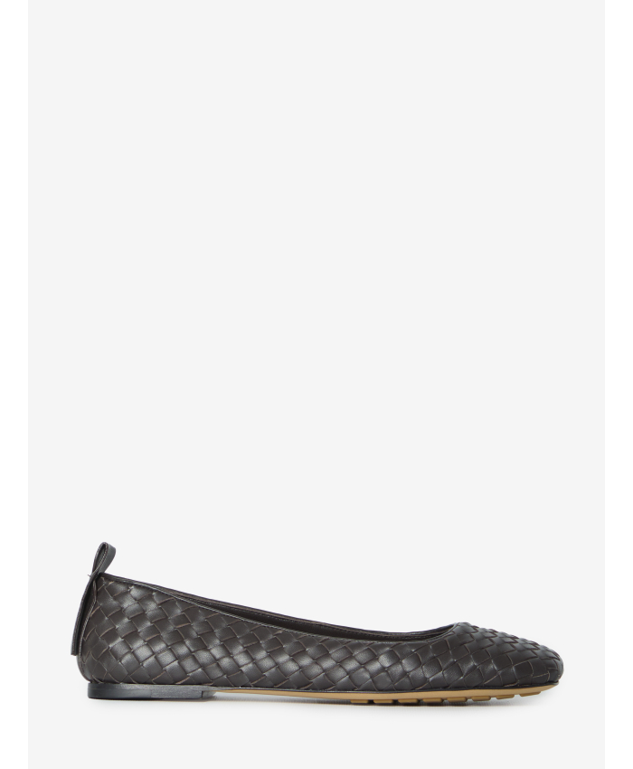 BOTTEGA VENETA - Ballerine Charlotte Espresso