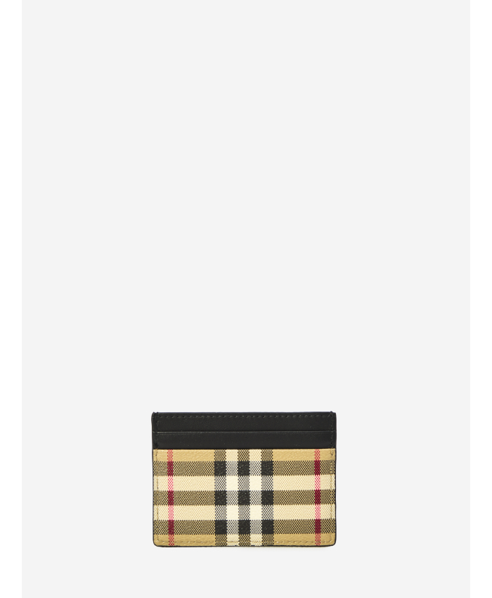 BURBERRY - Check card holder