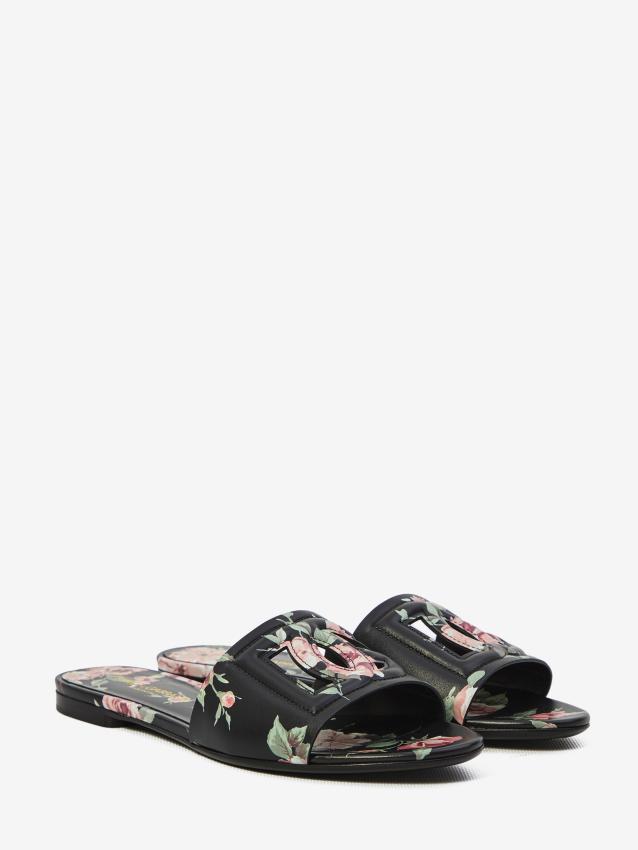 DOLCE&GABBANA - Ciabatte beachwear floreali
