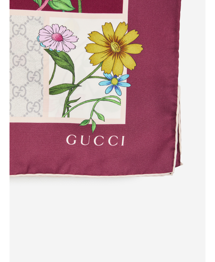 GUCCI - Carré in twill di seta