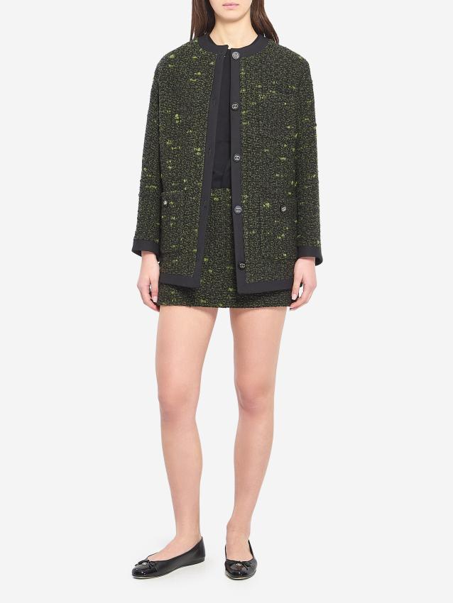 GUCCI - Gonna in lana bouclé