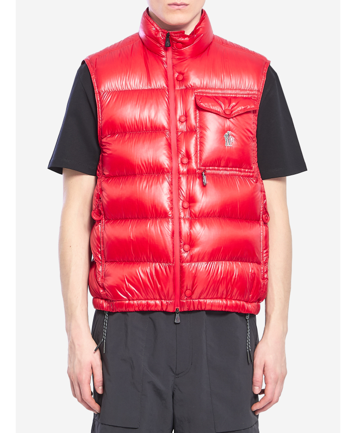 MONCLER GRENOBLE - Gilet imbottito Uychi ripiegabile