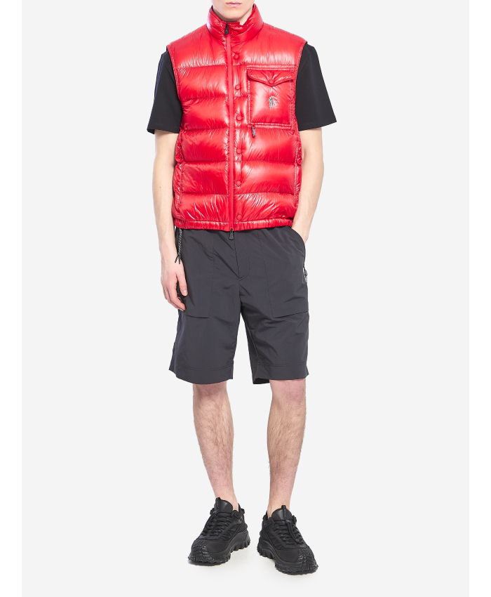 MONCLER GRENOBLE - Gilet imbottito Uychi ripiegabile