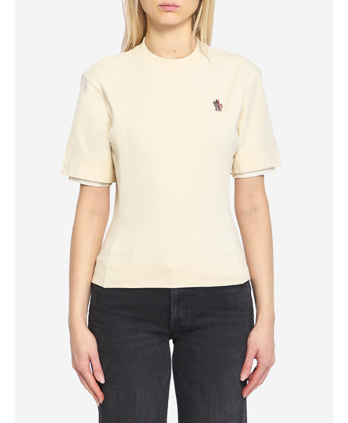 MONCLER GRENOBLE - T-shirt in cotone stretch