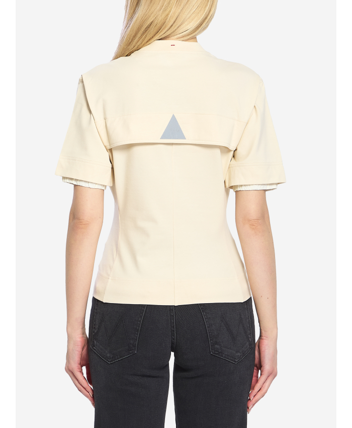 MONCLER GRENOBLE - T-shirt in cotone stretch