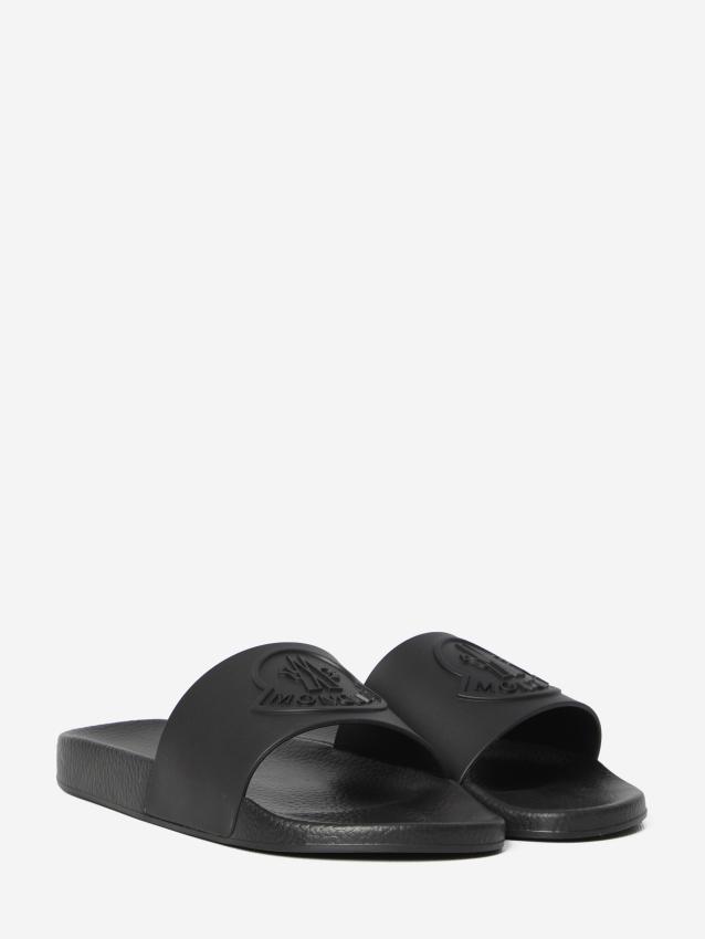 MONCLER - Slide Basile in gomma