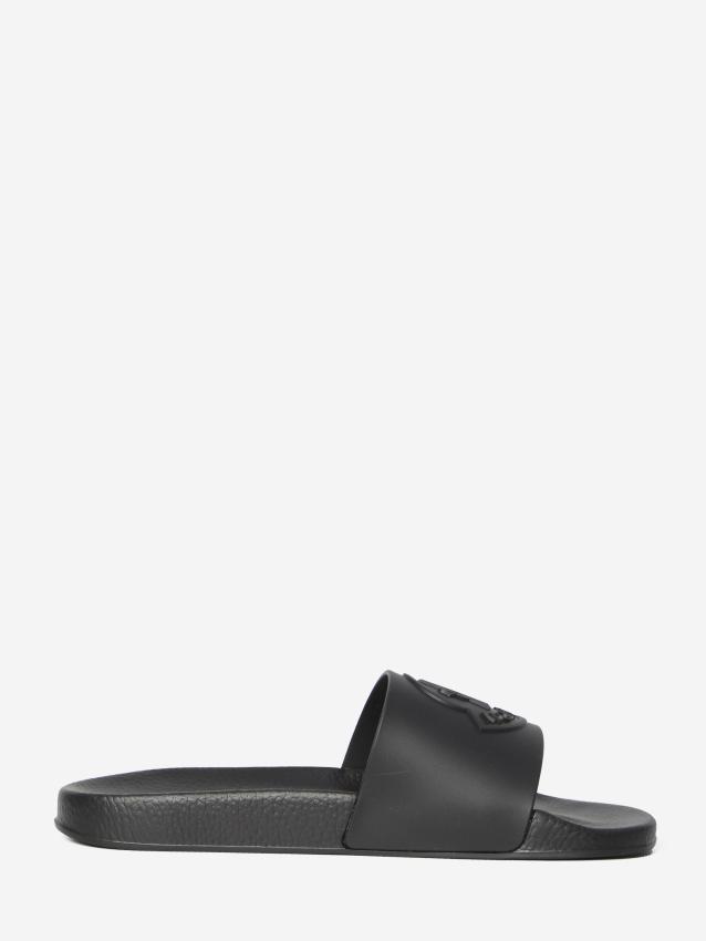 MONCLER - Slide Basile in gomma