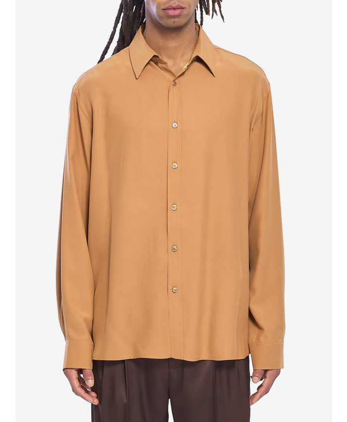 SAINT LAURENT - Camicia in seta