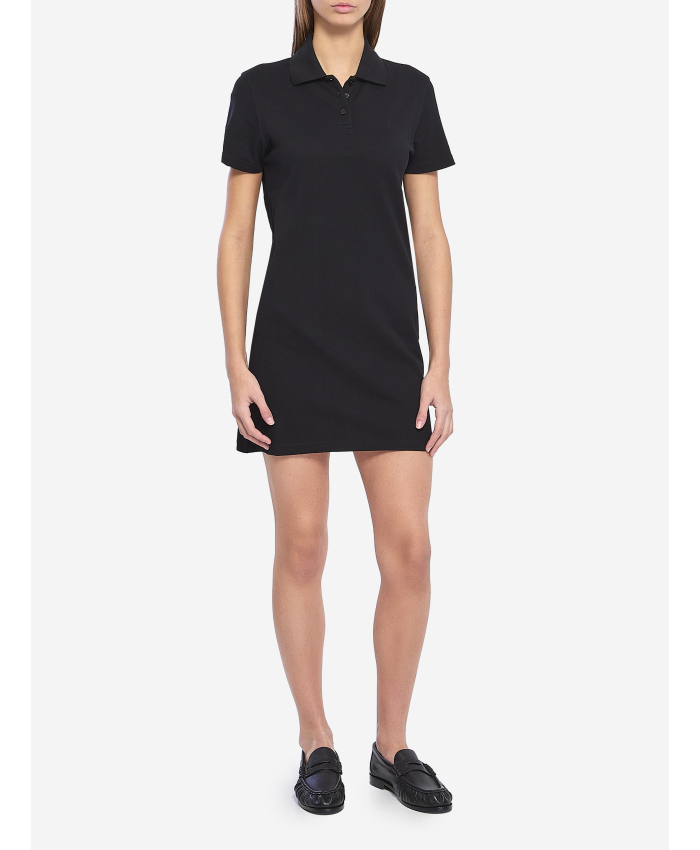 SAINT LAURENT - Cassandre cotton piqué dress