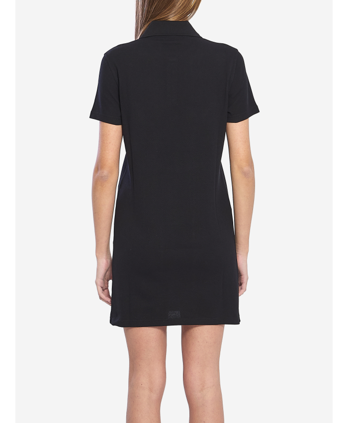 SAINT LAURENT - Cassandre cotton piqué dress